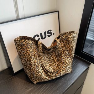 Sac de plage Selva spacieux avec motifs naturels