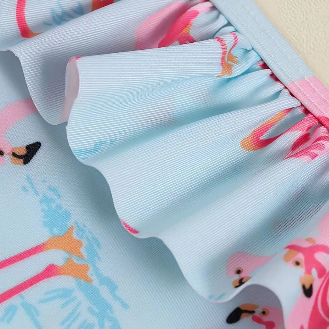 Maillot de Bain Fille Bouquet Tropical – Image 5