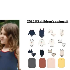 Maillot de bain blanc enfant plage