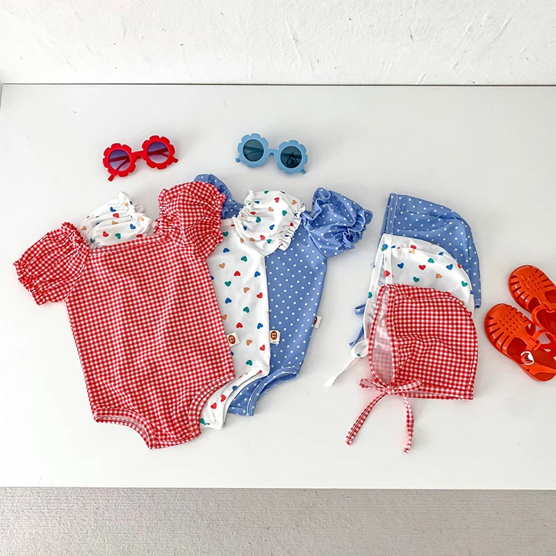 Maillot de Bain Bébé Fille Petit Cœur Tendre – Image 6