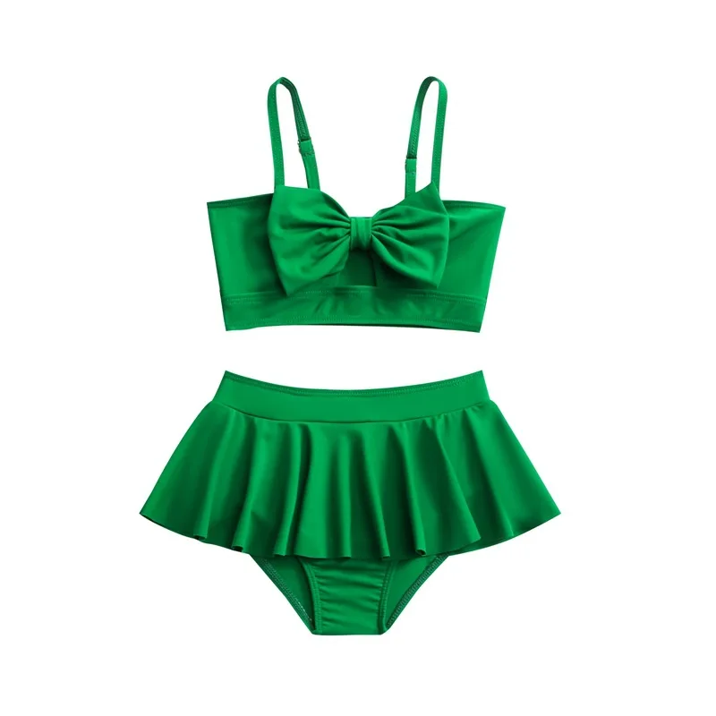 Maillot de Bain Fille 2 Pièces jupette Tropical – Image 3