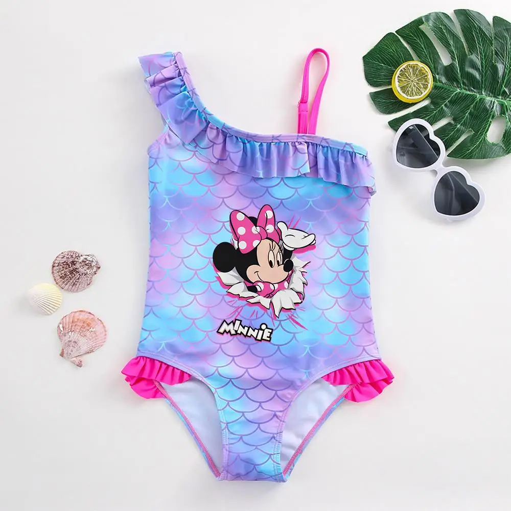 Maillot de Bain Bébé Fille Petite Sirène Magique