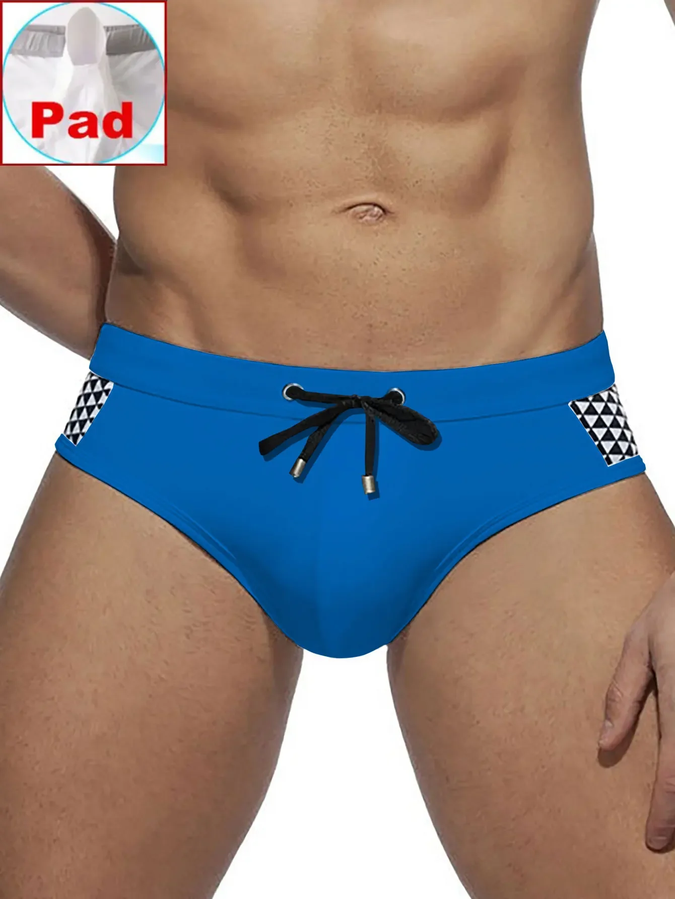 Slip de Bain Homme Neon Wave Avec Coque – Image 12