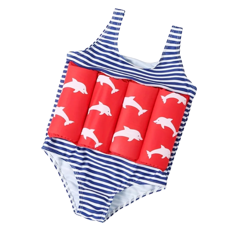 Maillot de Bain Fille flottant fleuri – Image 10