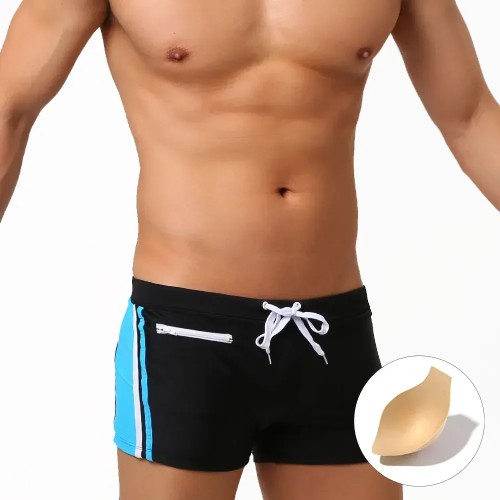 Boxer de Bain Homme Pacific Blue Avec Coque – Image 10
