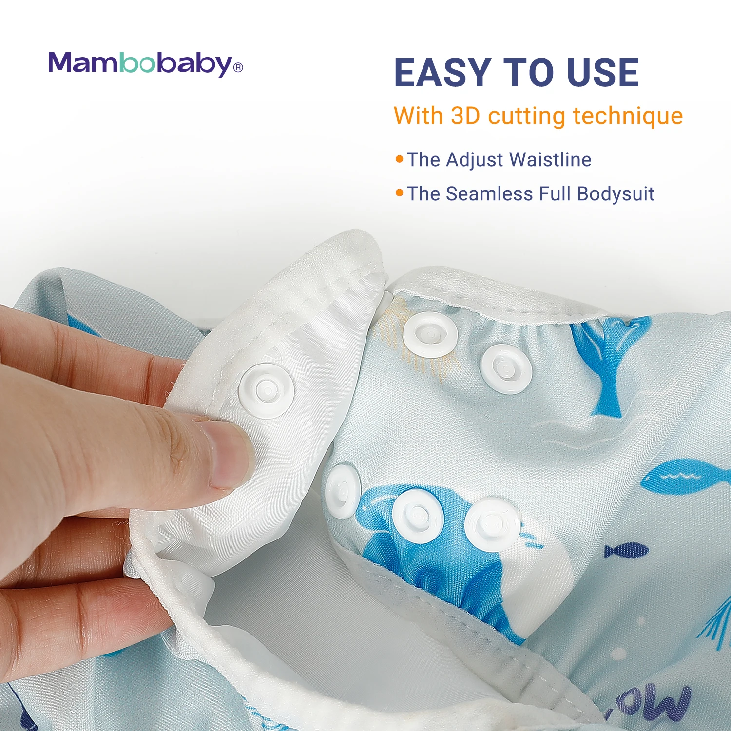 Maillot de Bain Couche Bébé Confort Réutilisable – Image 4