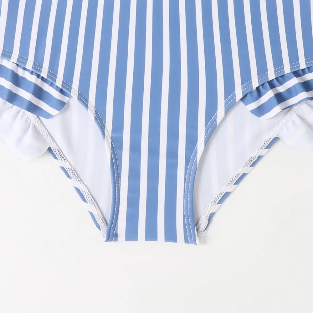 Maillot de Bain Fille Rétro Rayé – Image 5
