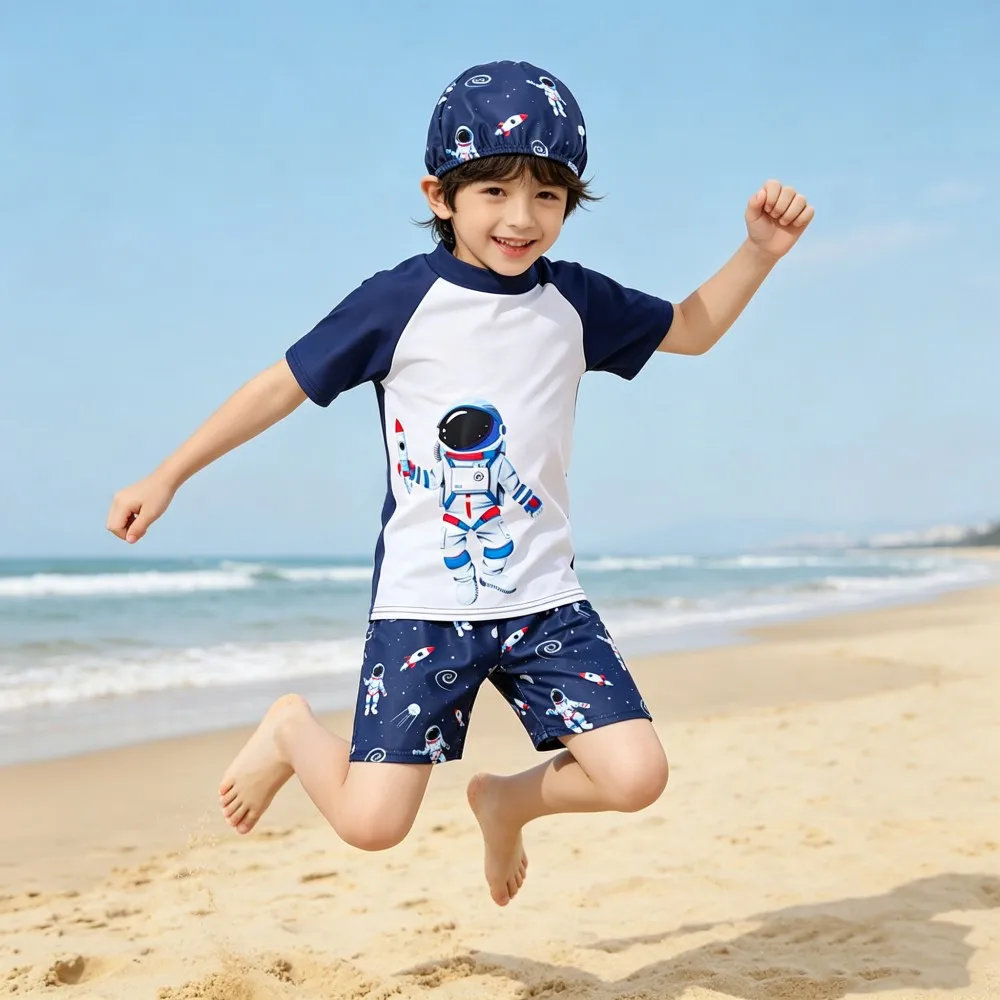 Maillot de Bain Garçon Astronaute Adventure