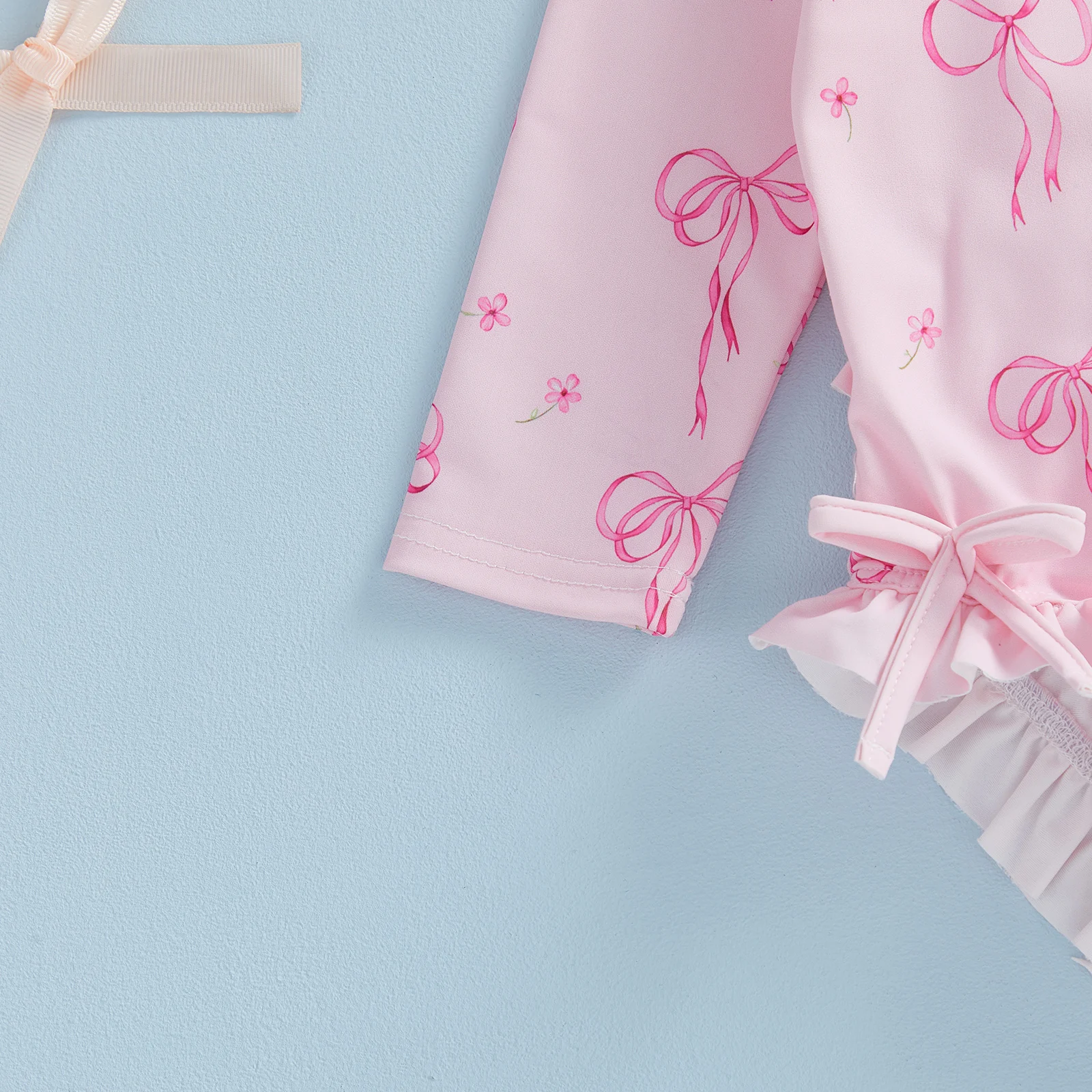 Maillot de bain bébé fille anti-UV coloré