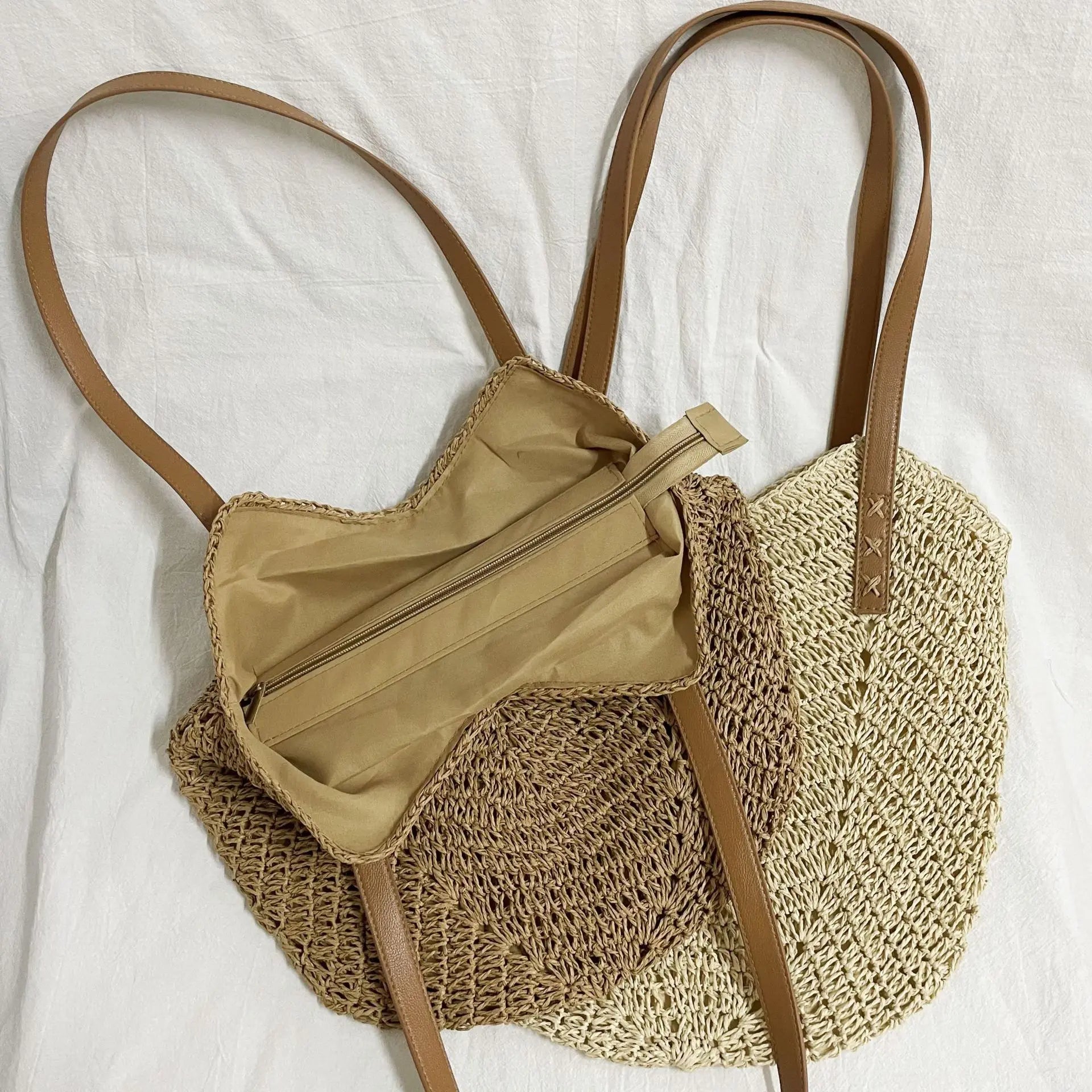 Accessoire mode sac en paille Zoya