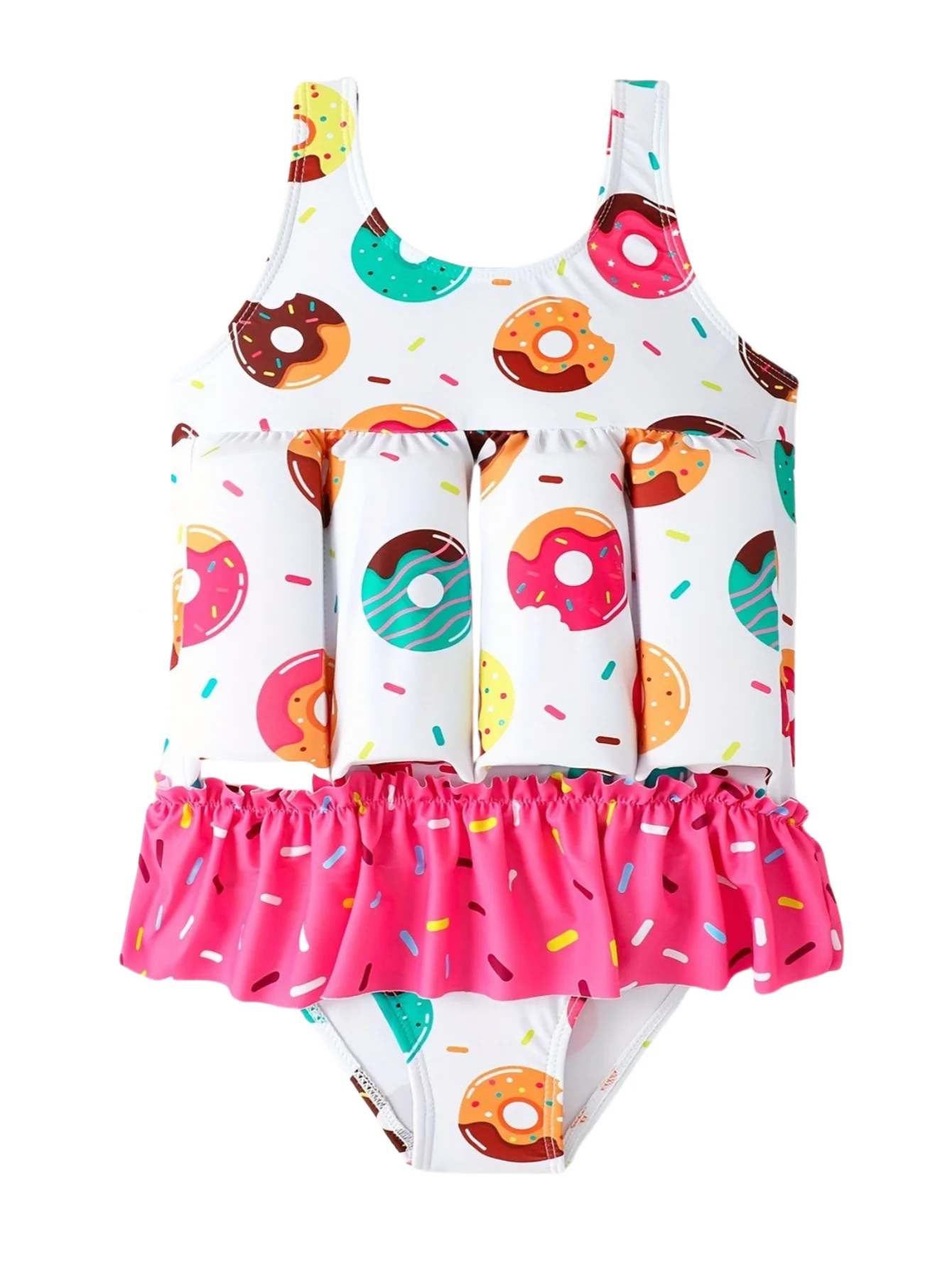 Maillot de Bain Fille flottant fleuri – Image 11