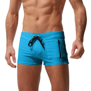 Maillot de bain style boxer pour homme