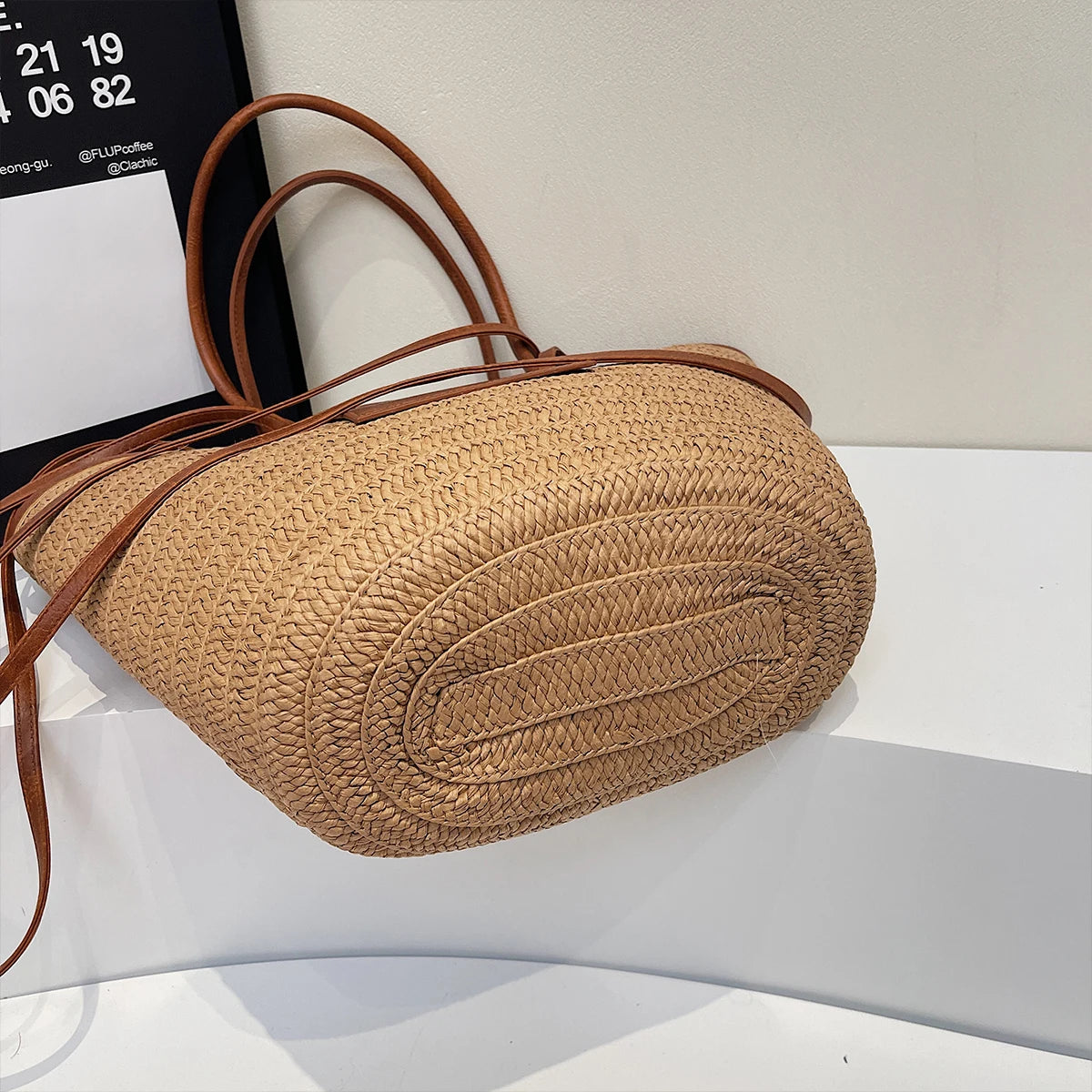 Sac de plage sophistiqué et moderne