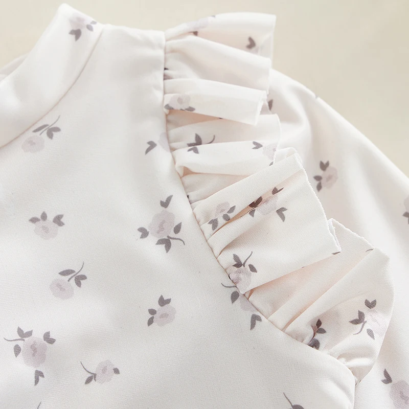Maillot de Bain Bébé Fille Anti-UV Jardin Fleuri – Image 8