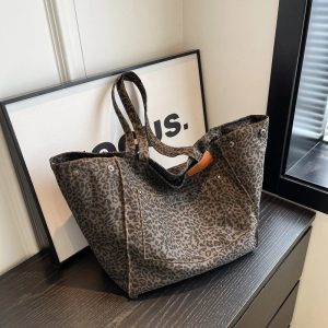 Grand sac de plage Selva en toile colorée