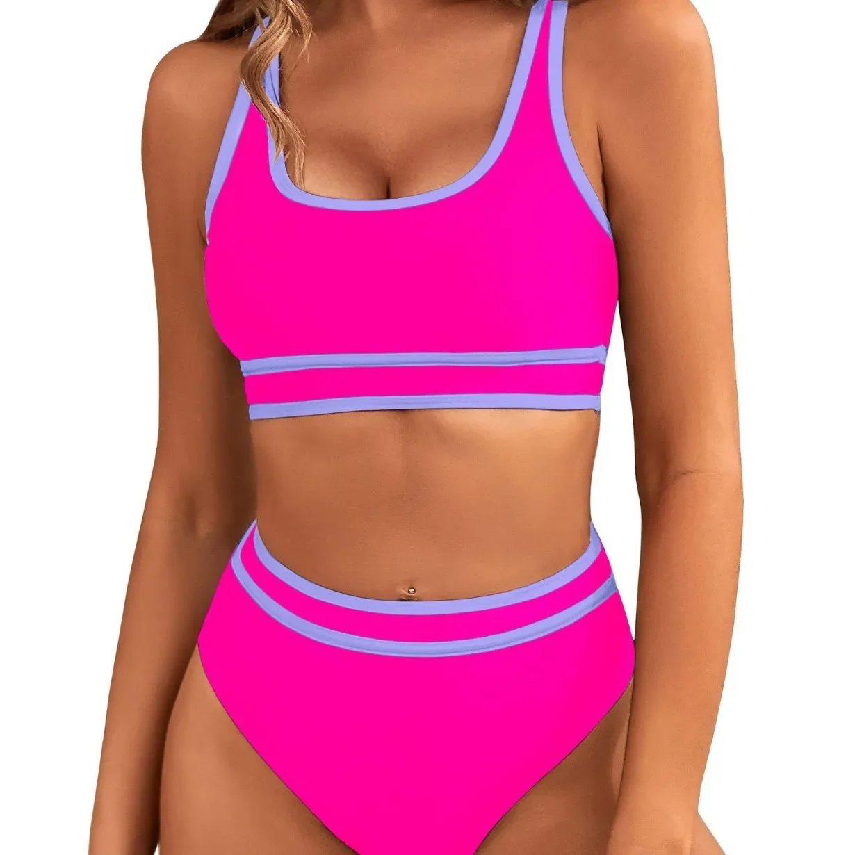 maillot deux pièces brassière femme