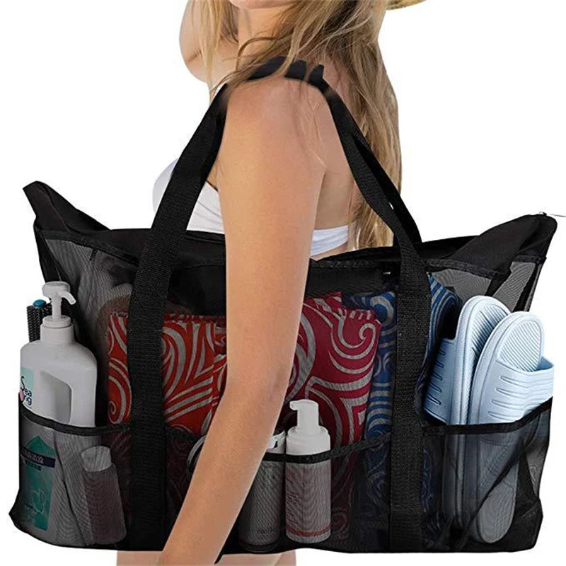 Détail du sac de plage Laguna résistant à l'eau