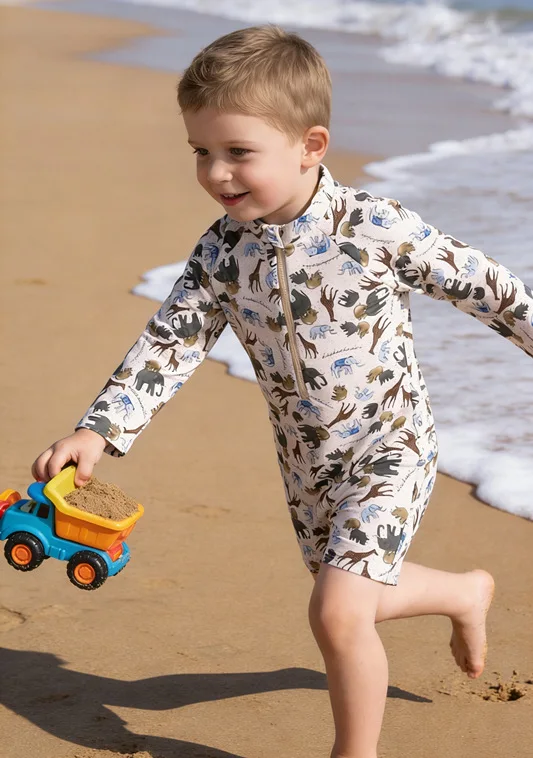 Combine short de Bain Garçon Explorer – Image 8