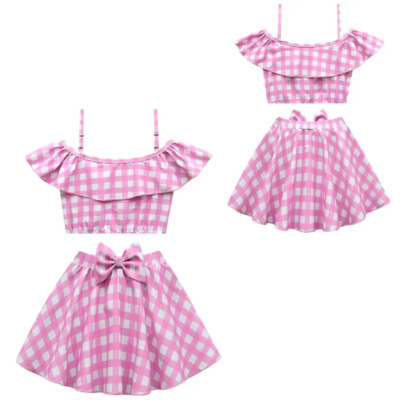 Maillot de bain fille évasion tropicale plage ensoleillée