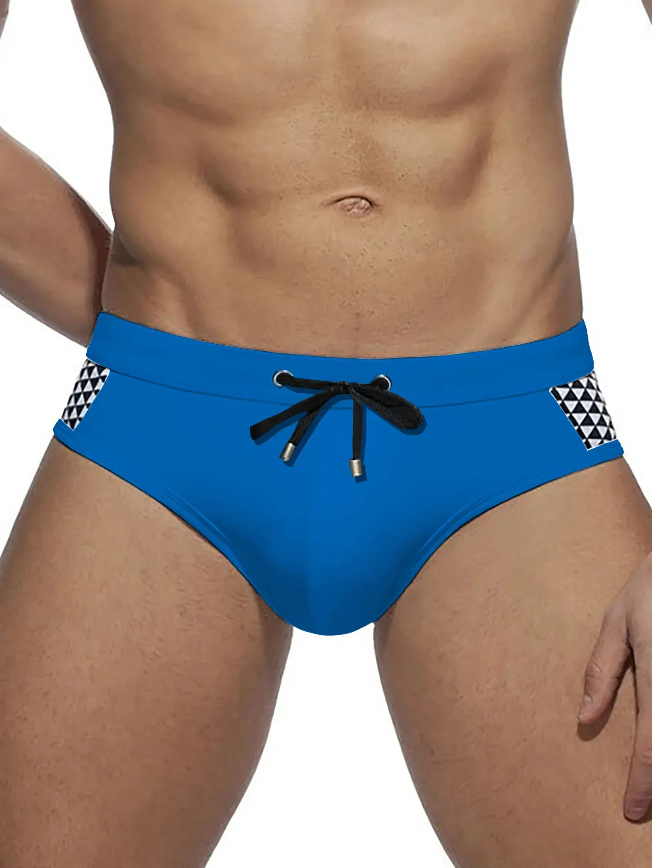 Slip de Bain Homme Neon Wave Avec Coque – Image 2