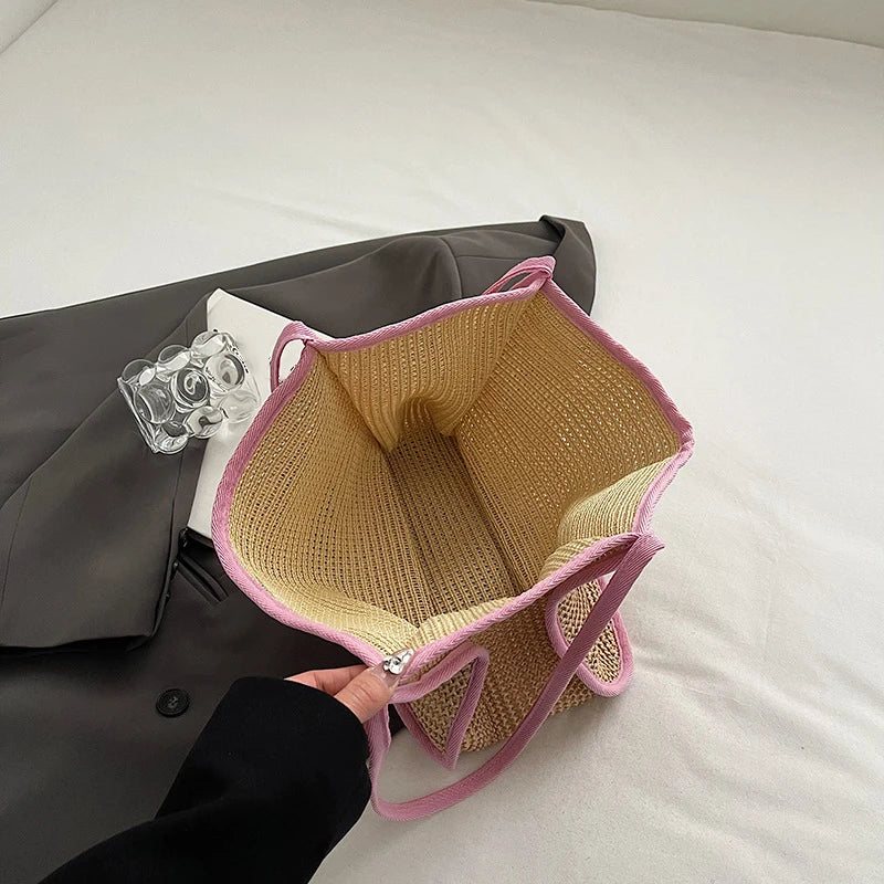 Sac de plage Hélios avec doublure colorée
