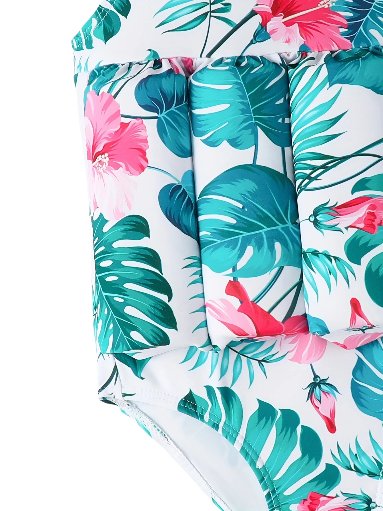 Maillot de Bain Fille flottant fleuri – Image 4