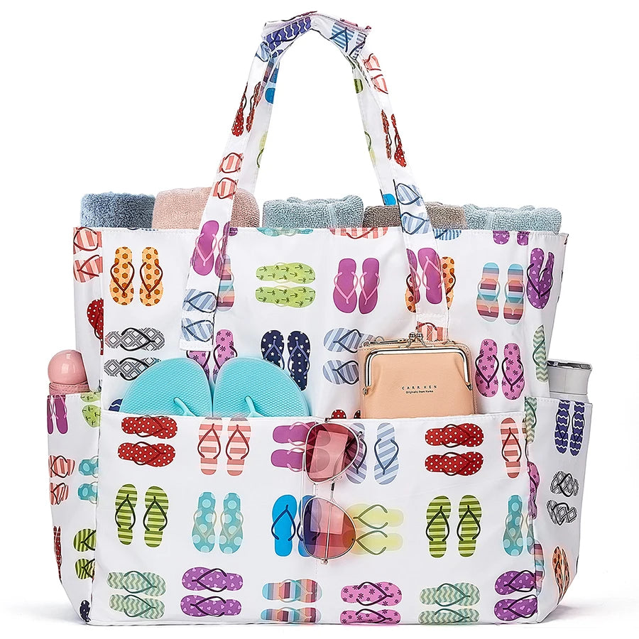 Tote bag de plage XXL Tirza pratique et élégant