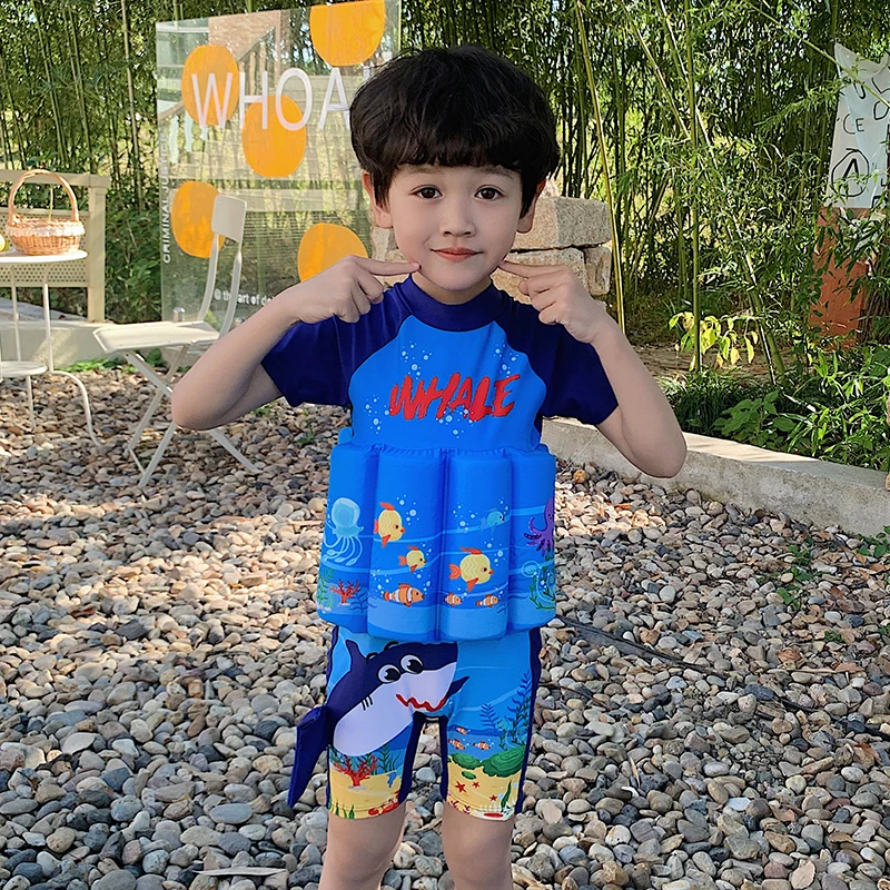Maillot de bain enfant garçon avec flotteur – Image 4