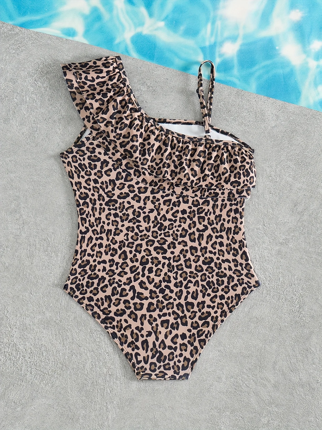 Maillot de Bain Fille léopard chic – Image 2