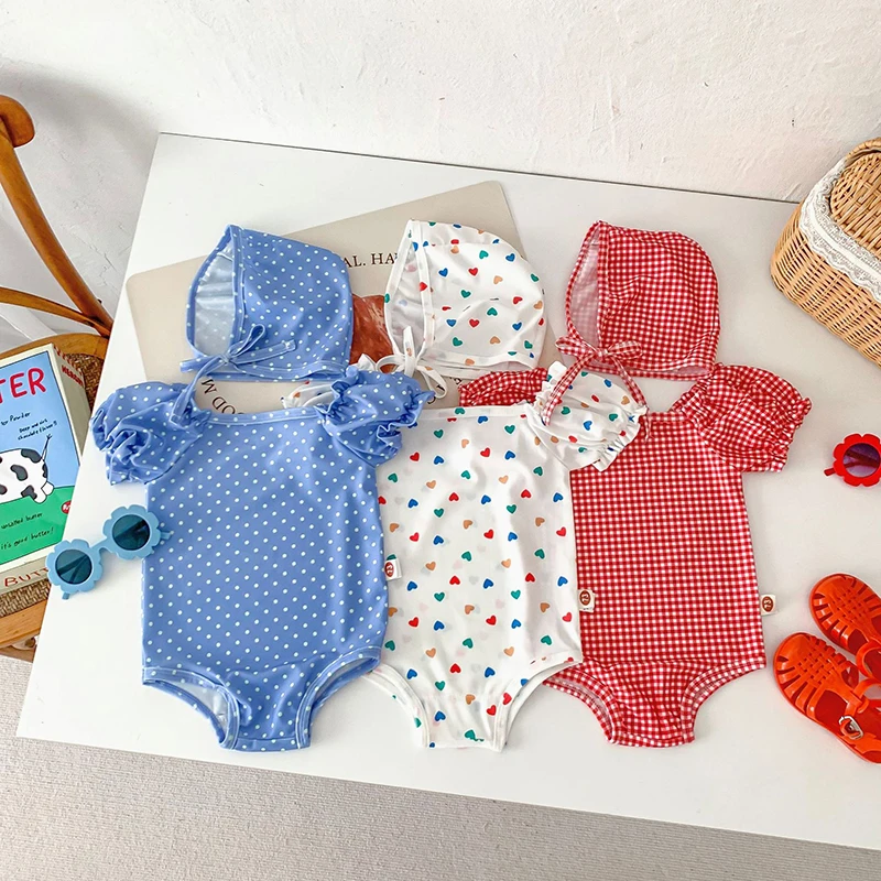 Maillot de Bain Bébé Fille Petit Cœur Tendre – Image 3