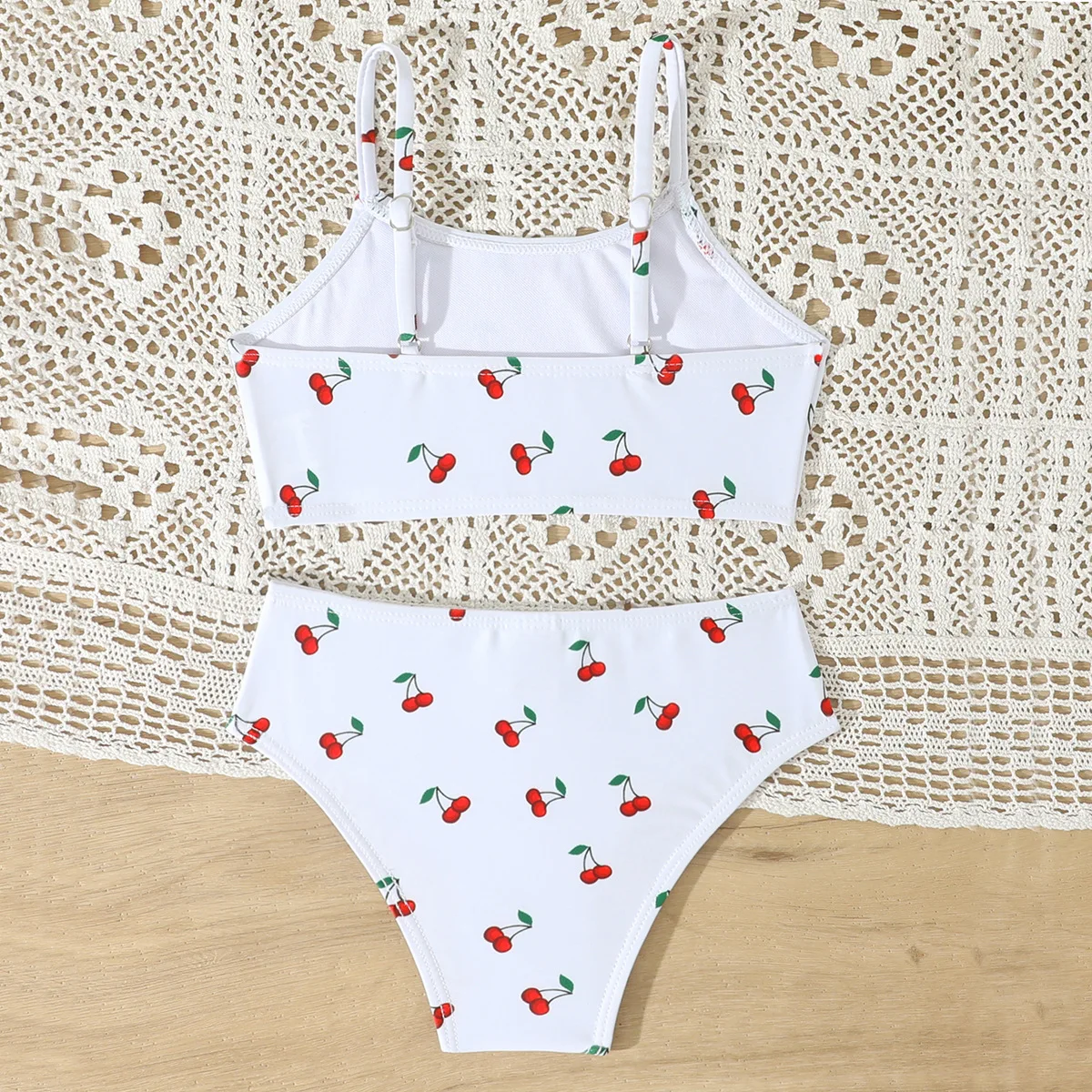 Maillot de Bain Fille 2 Pièces fruits rouges – Image 2
