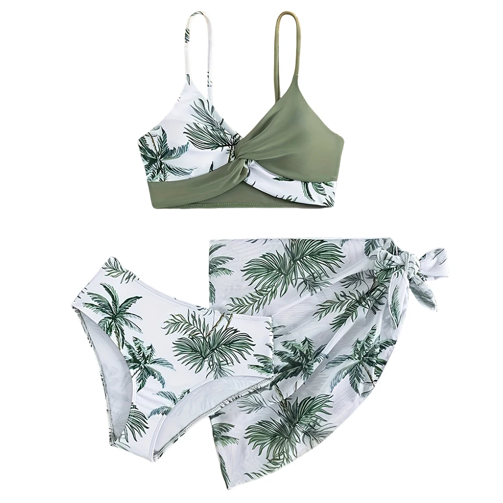 Maillot de Bain Fille 3 Pièces Tropical – Image 7