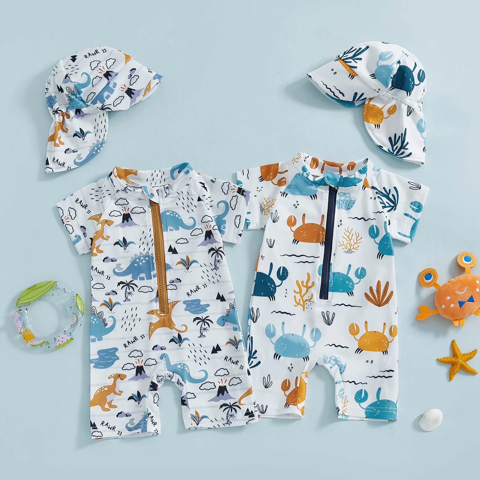 Combinaison Maillot de Bain Garçon Petit Crabe – Image 2