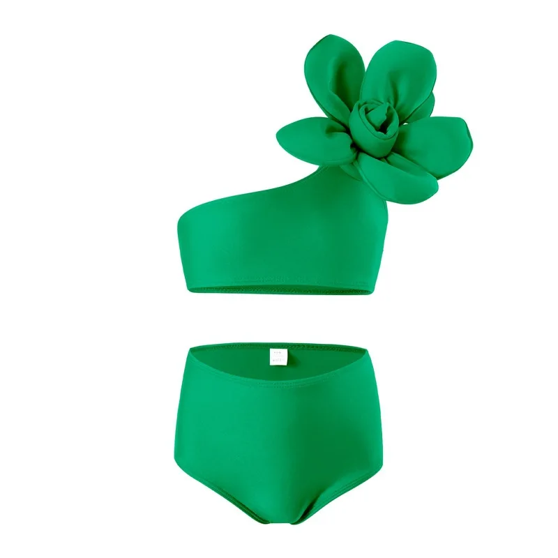 Maillot de Bain Fille 2 Pièces Rose Tropical – Image 7