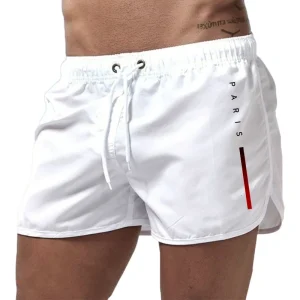 Short de Bain Homme Riviera Blanc