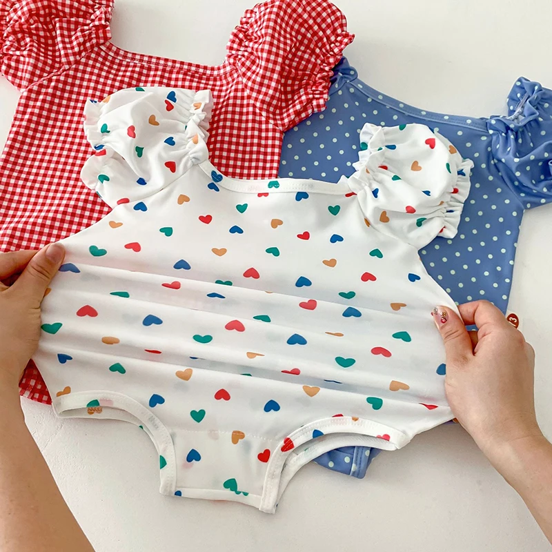 Maillot de Bain Bébé Fille Petit Cœur Tendre – Image 5