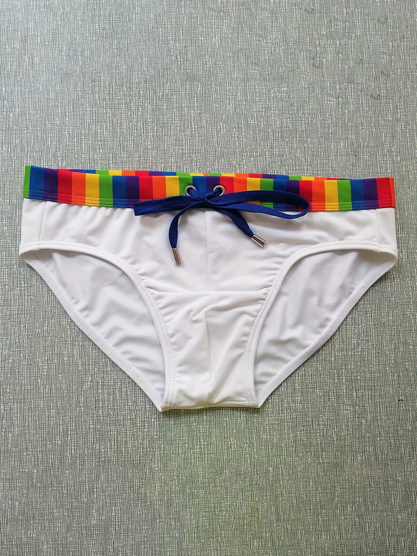 Slip de Bain Homme Rainbow Fit Avec Coque – Image 15