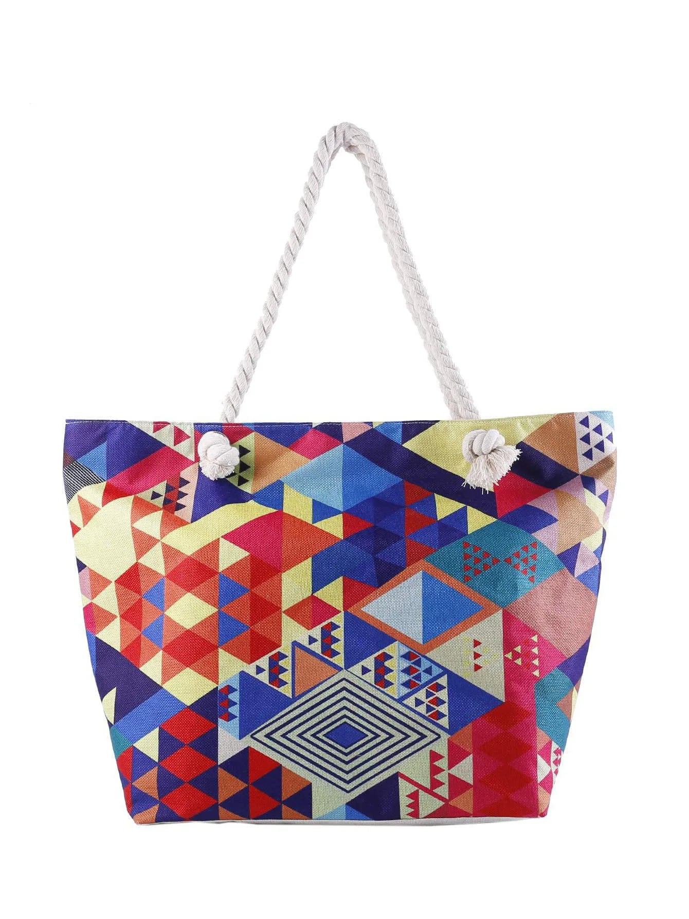 Sac de plage Copa avec motifs estivaux