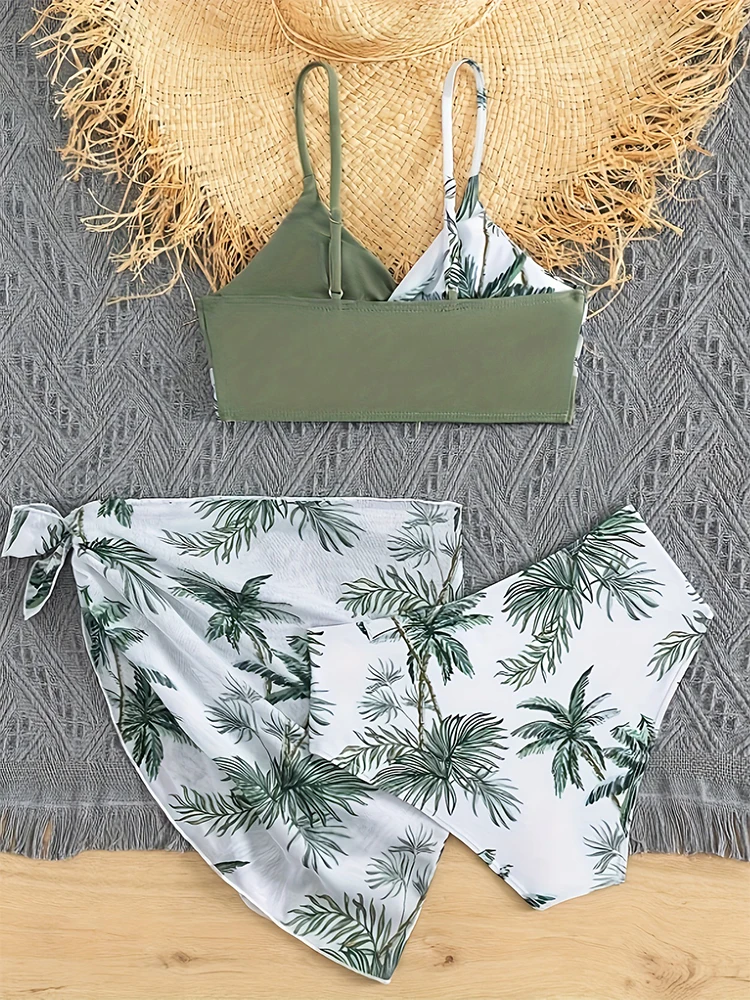 Maillot de Bain Fille 3 Pièces Tropical – Image 2