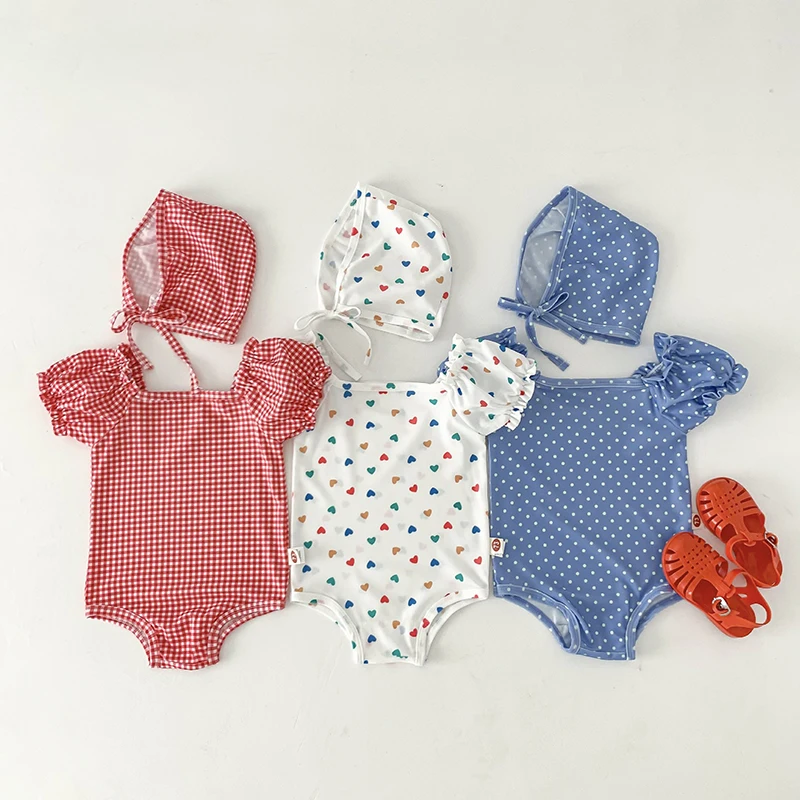 Maillot de Bain Bébé Fille Petit Cœur Tendre – Image 2
