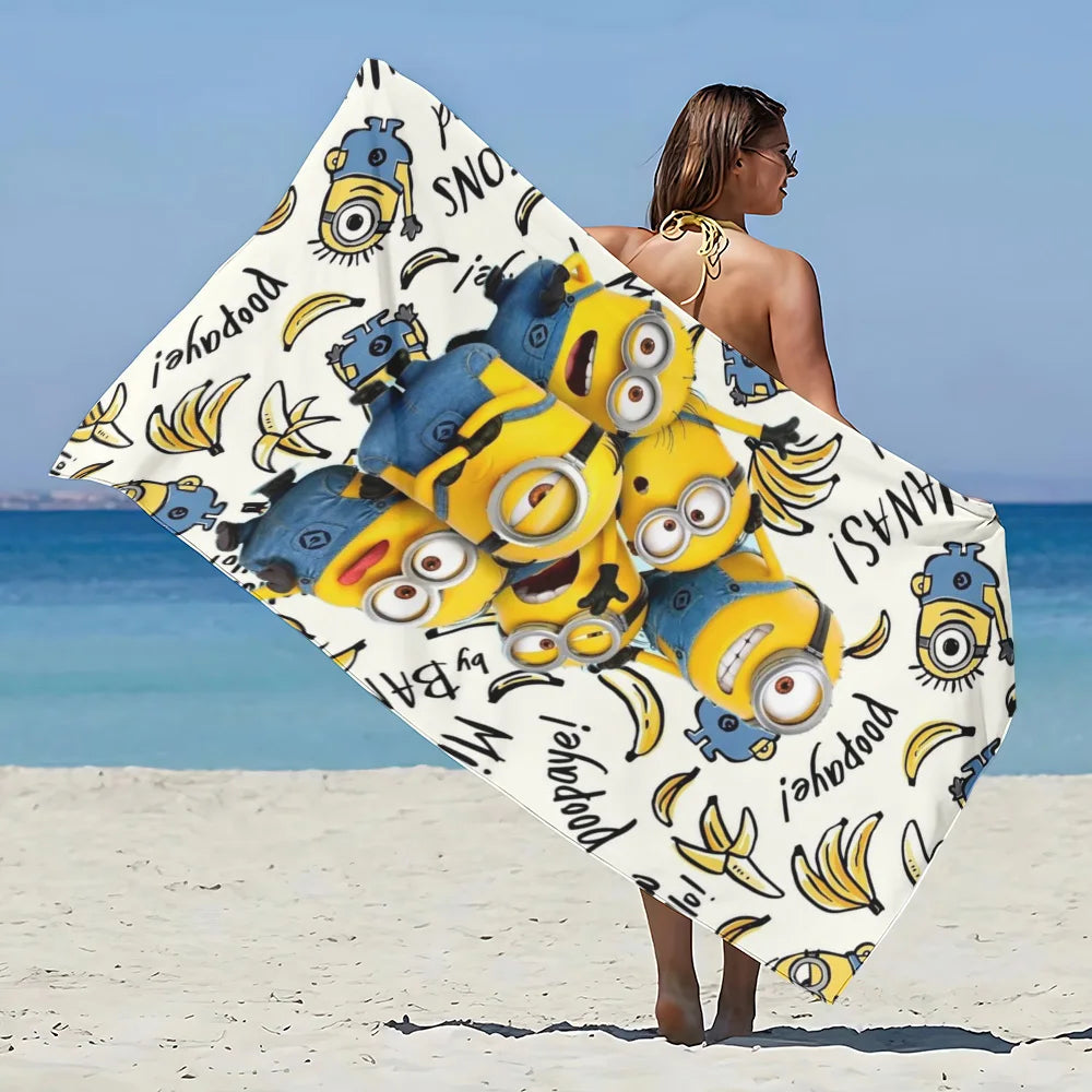 Essentiel de plage Minions coloré