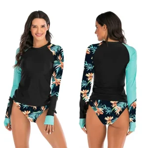 Maillot de Bain Femme 2 pièces UV Palmier