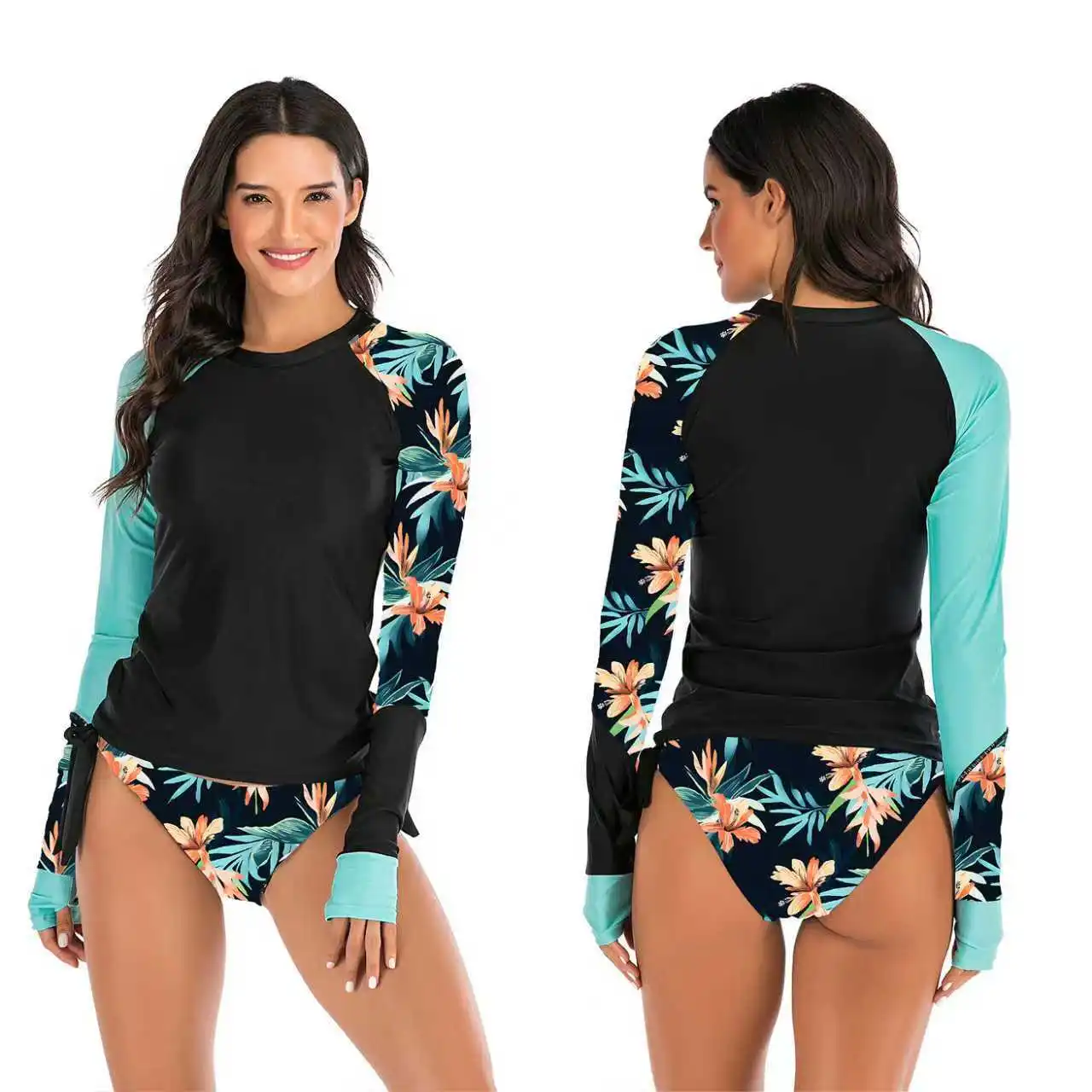 Maillot de Bain Femme 2 pièces UV Palmier