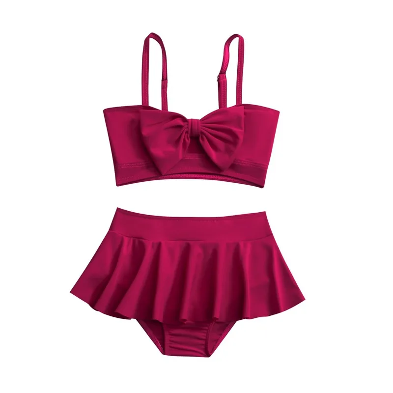 Maillot de Bain Fille 2 Pièces jupette Tropical – Image 5