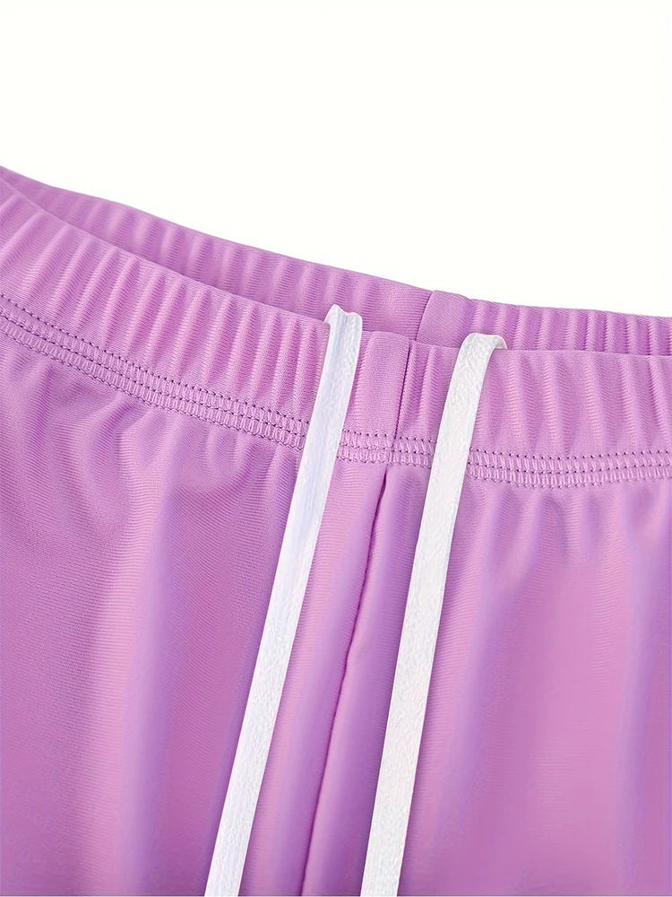 Maillot de Bain Fille 2 Pièces Sirène Shorty – Image 5