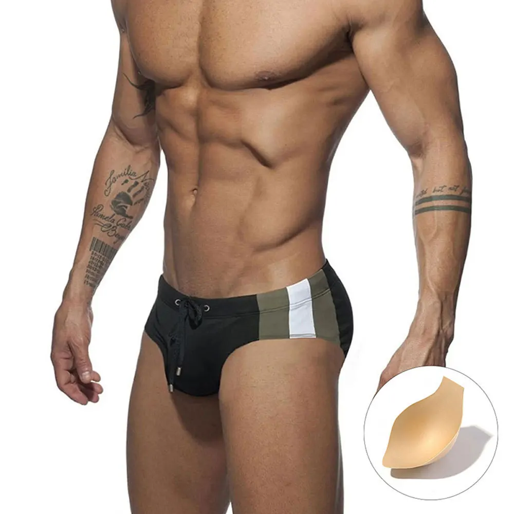Slip de Bain Homme Côte d'Azur Avec Coque – Image 8