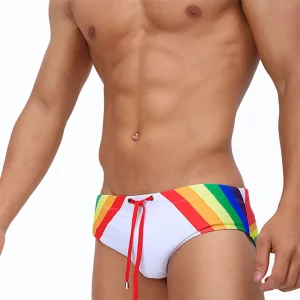 Mini Slip de Bain Homme Rainbow Pride