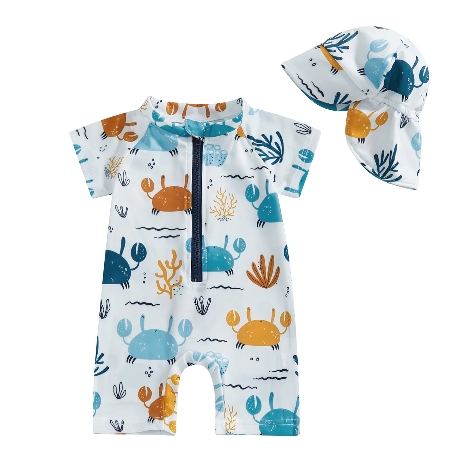 Combinaison Maillot de Bain Garçon Petit Crabe – Image 7