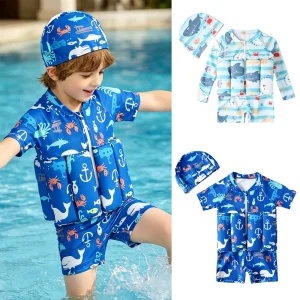 Maillot de bain flottant garçon 1-6 ans