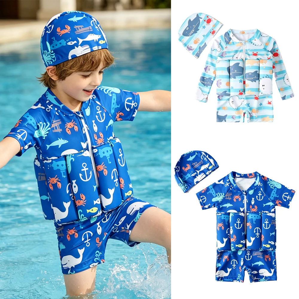Maillot de bain flottant garçon 1-6 ans
